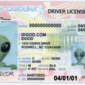 North Carolina Fake ID