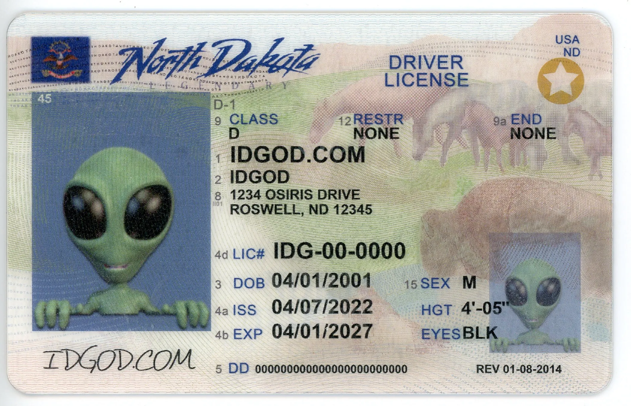 North Dakota Fake ID