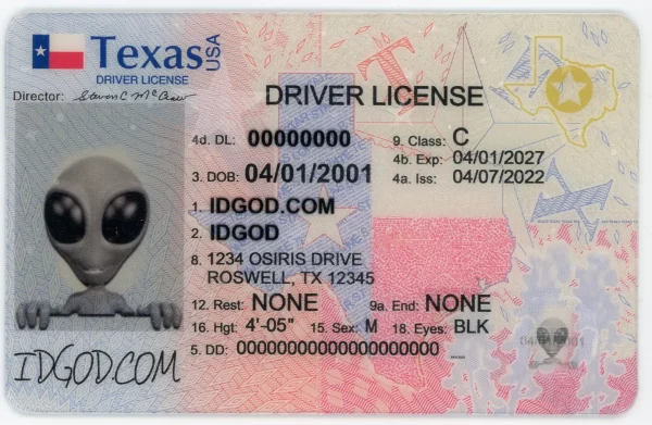 Texas Fake ID